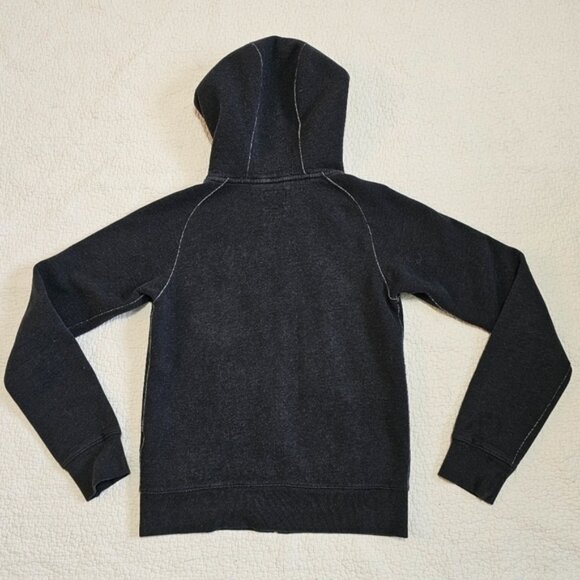 Aritzia TNA Gray Distressed Zip-up Hoodie - Picture 2 of 13